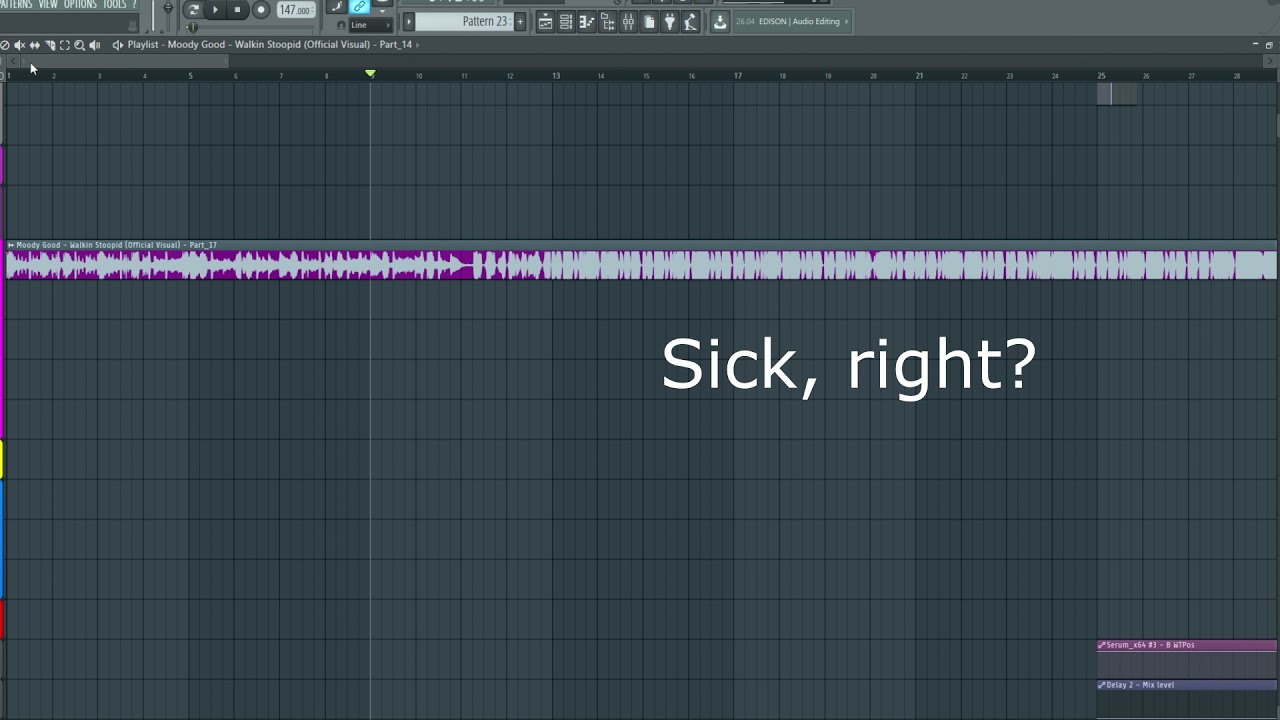 Moody Good - Walkin Stoopid' (FL STUDIO REMAKE)