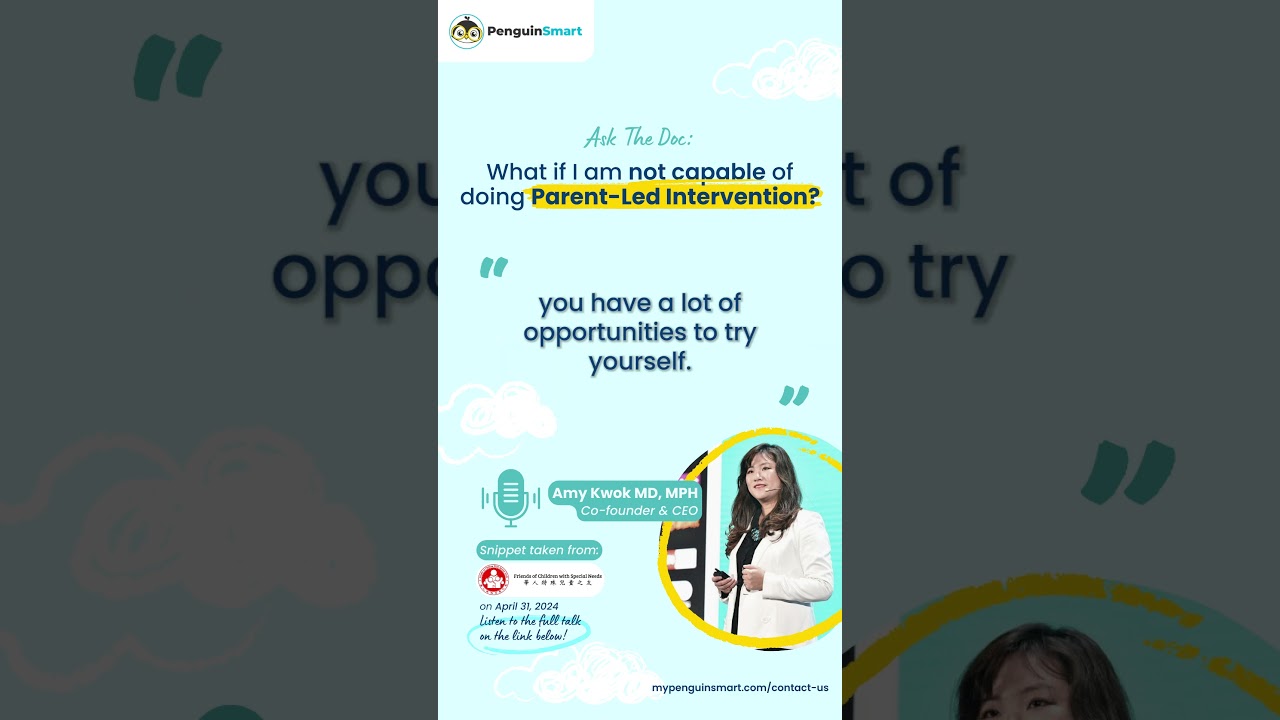 What if I am not capable of doing Parent-Led Intervention?