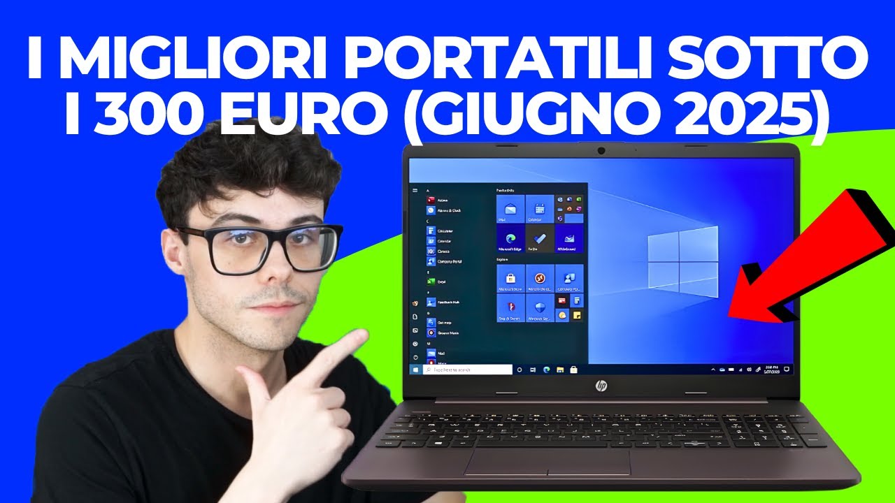 PC PORTATILE ECONOMICO - I MIGLIORI NOTEBOOK PORTATILI ECONOMICI SOTTO I 300 EURO (2025)