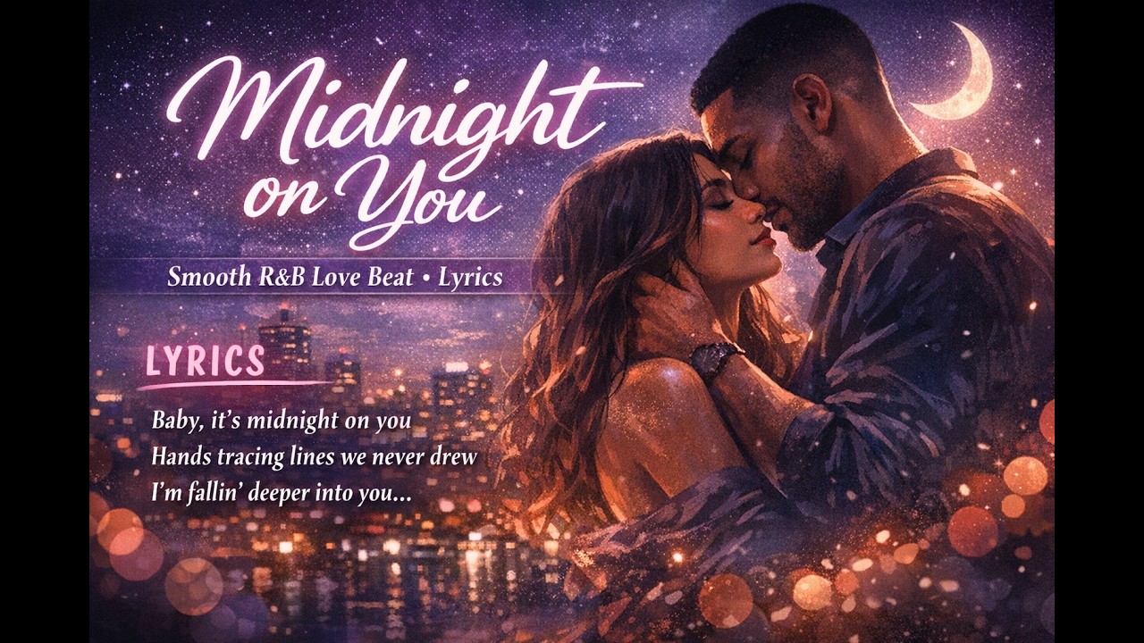 Midnight on You 🌙 | Smooth R&B Love Type Beat (Lyrics)