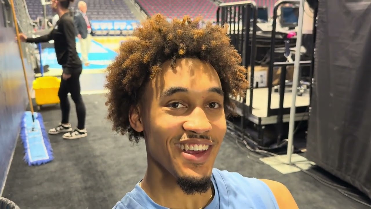 NCAAT: UNC Seth Trimble Post-San Diego State Interview | Inside Carolina