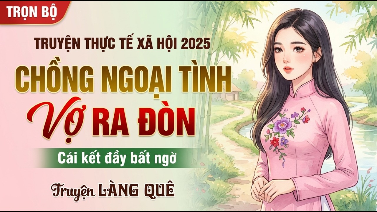 Truyện hay càng nghe càng cuốn： CHỒNG NGOẠI TÌNH, VỢ TRẢ THÙ -  Đọc truyện làng quê đặc sắc