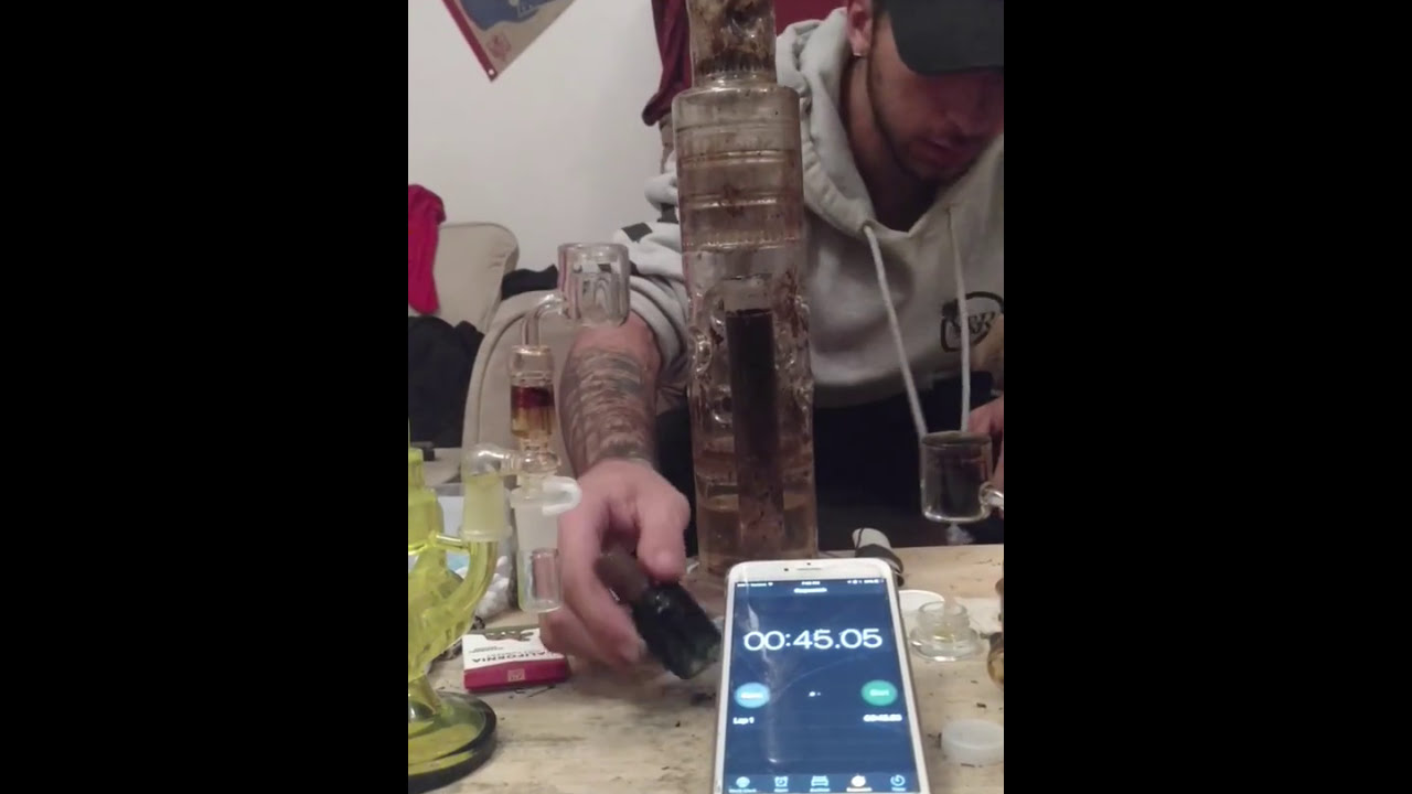 1 GRAM IN 40 SECONDS (WEED CHALLENGE)