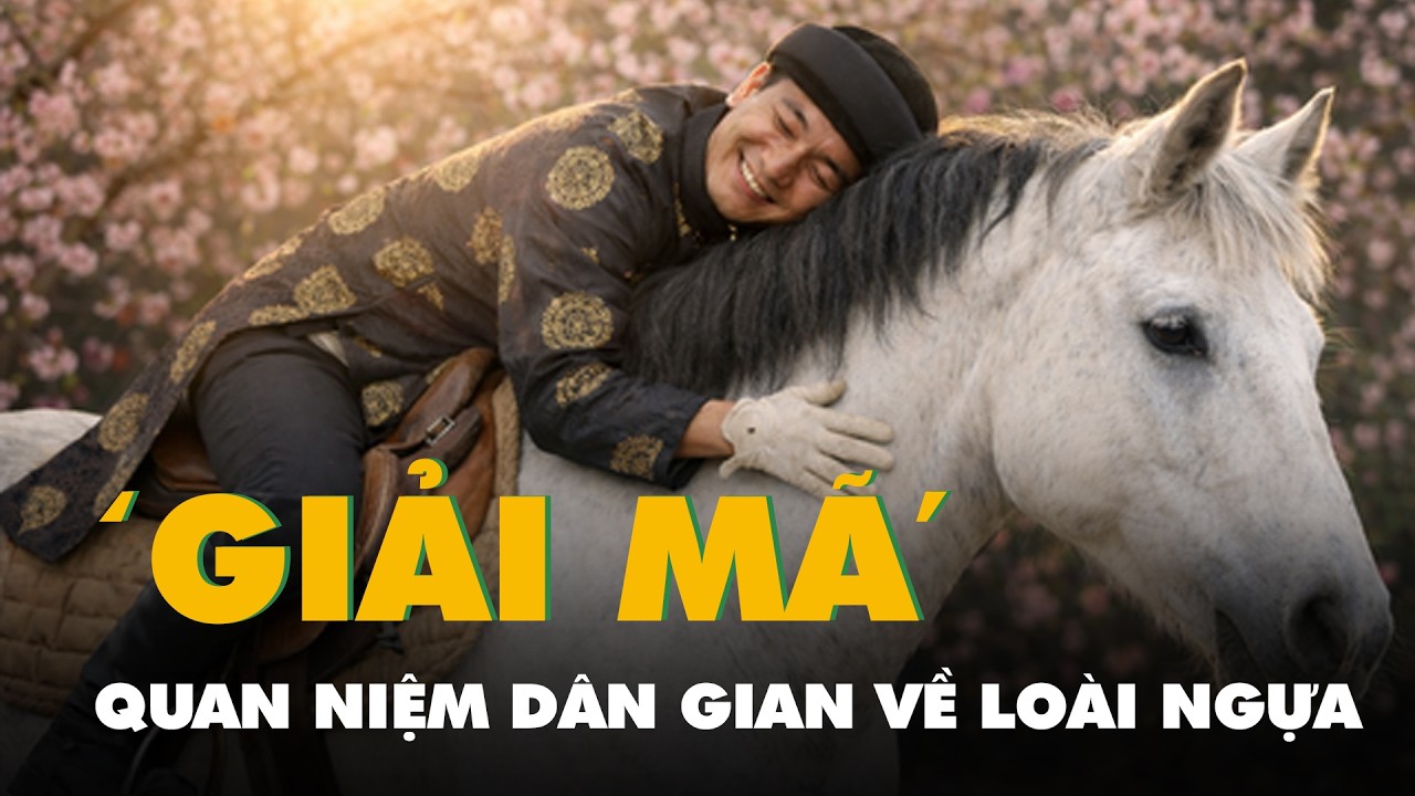 ‘Giải mã’: Quan niệm dân gian Việt Nam về loài ngựa; Vì sao lại nói 'nhanh như ngựa'?