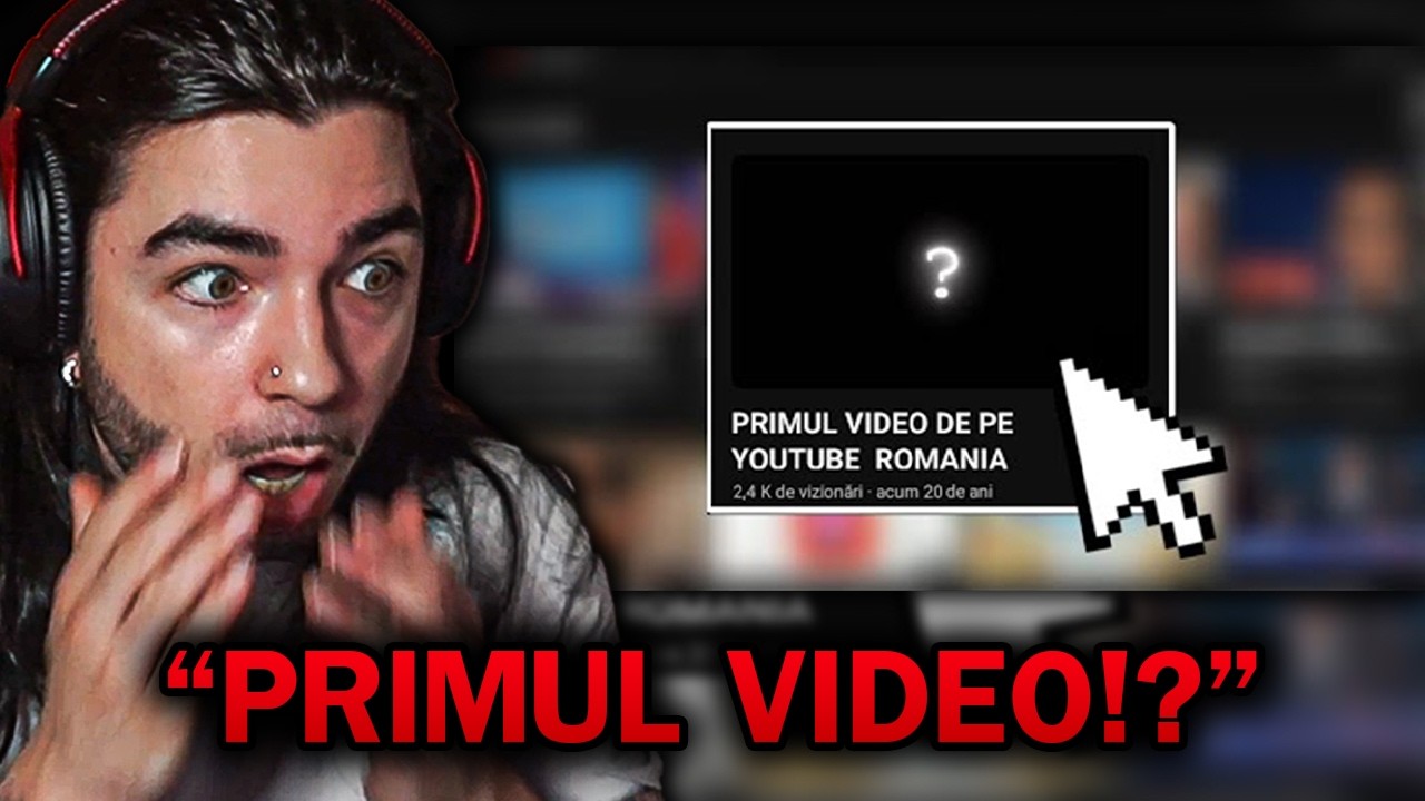 TheRealRed Reactioneaza La Am Gasit PRIMUL VIDEO De Pe YOUTUBE ROMANIA(2005)