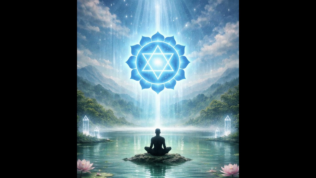 Throat Chakra Healing 🩵 Speak Your Truth • 528 Hz Activation • Vishuddha Meditation