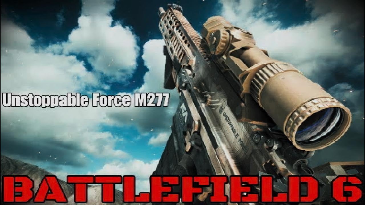 MAX LEVEL M277 in Battlefield 6