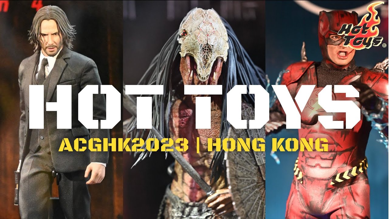 HOT TOYS | SUMMER SHOWCASE | ACGHK2023 #hottoys #theflash #johnwick #prey #tdk #spiderman #starwars