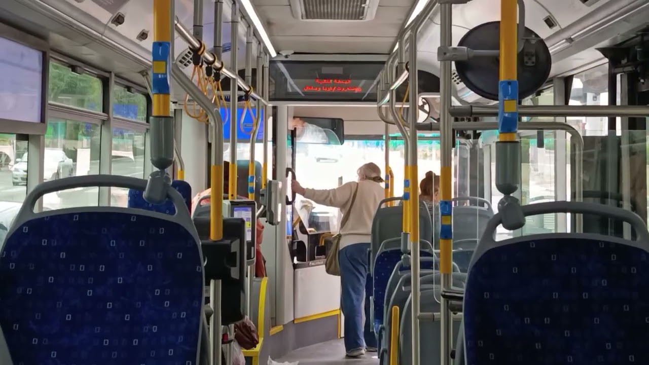 נסיעה בקו 29 של דן מחולון לראשון לציון בראשון לציון 