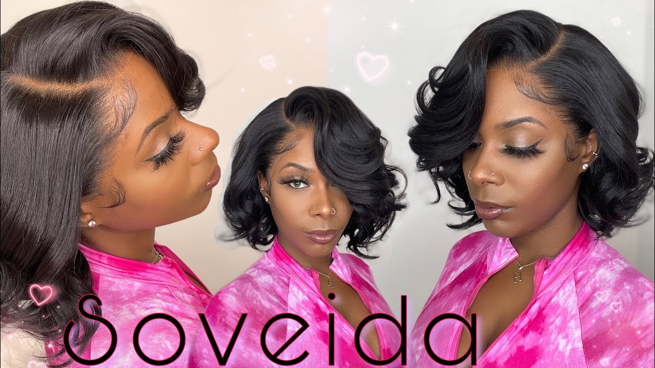 This Bob Is Everything | Outre Melted Hairline Synthetic Lace Front Wig - Soveida | HairSoFlyShop
