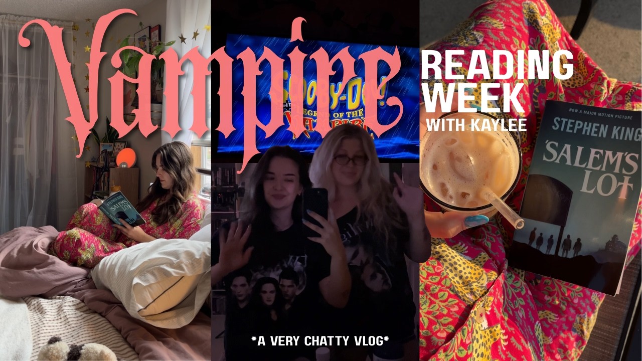 Очень болтливая вампирская книжная неделя 🧛🏻&zwj;♀️🕯️🦇 вместе с @kaylees.bookclub