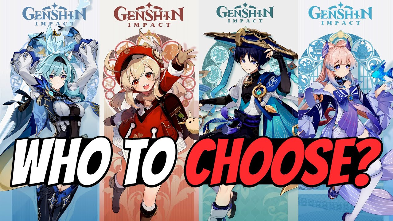 Eula Vs Klee Vs Wanderer Vs Kokomi | Who Should You Pull? (Genshin 3.8)