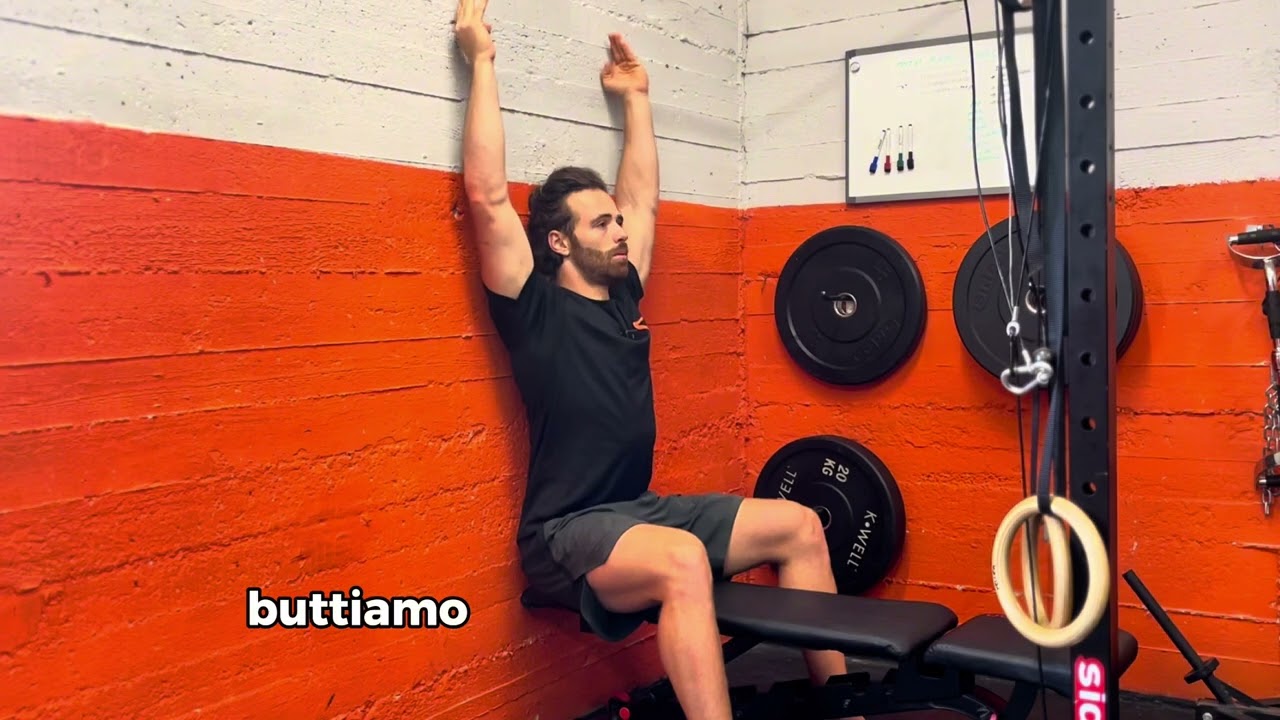 WALL SLIDE + FLESSIONE SPALLE