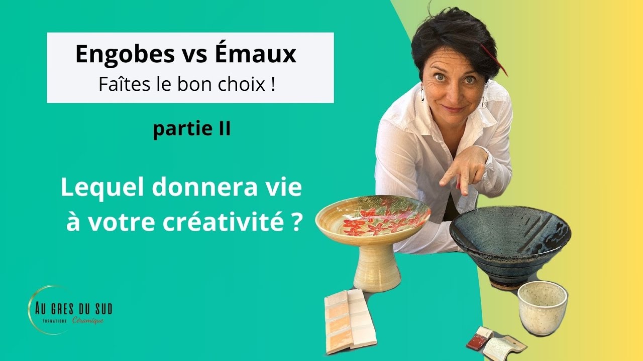 Engobes vs emaux ,tout savoir