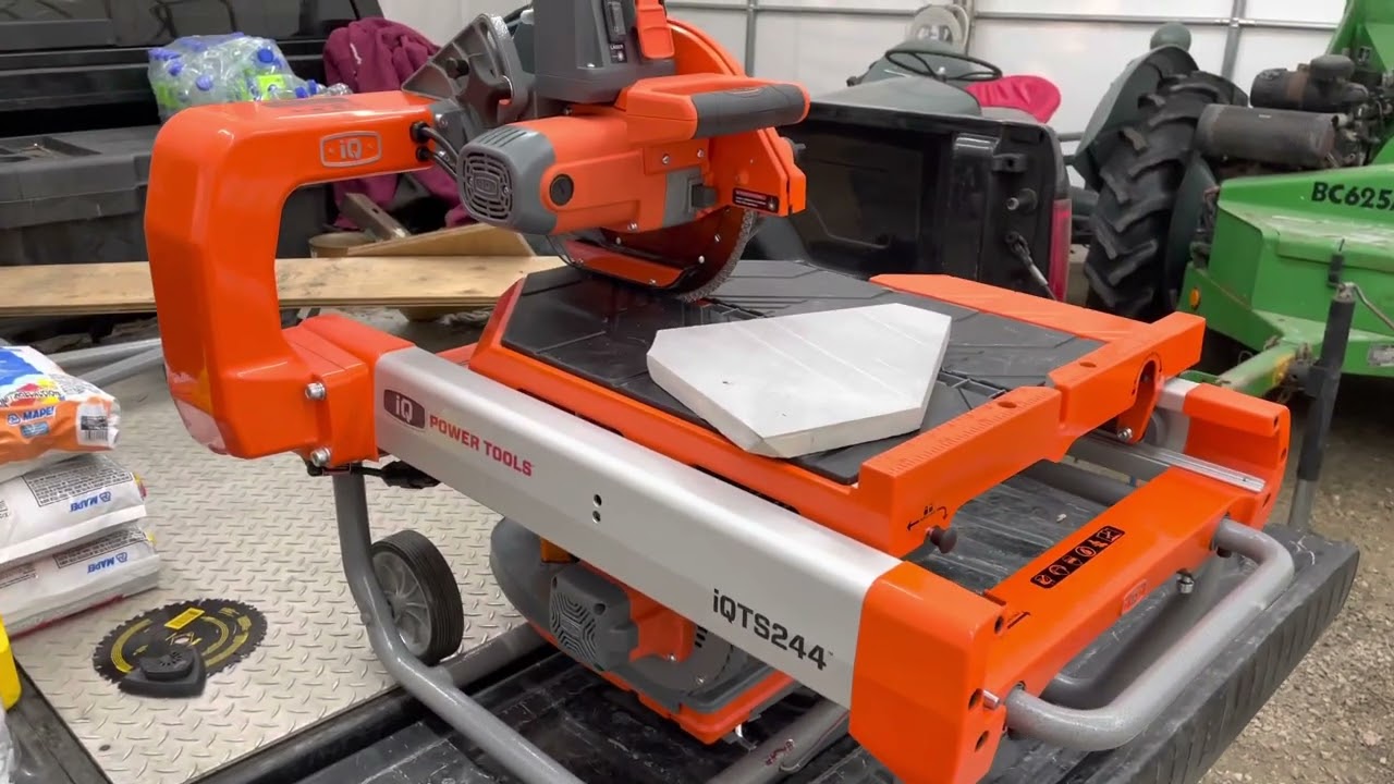 IQTS244 Inital Review - Cutting Thick Porcelain