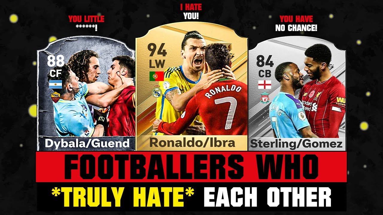 Football Players Who HATE Each Other! 💀💔