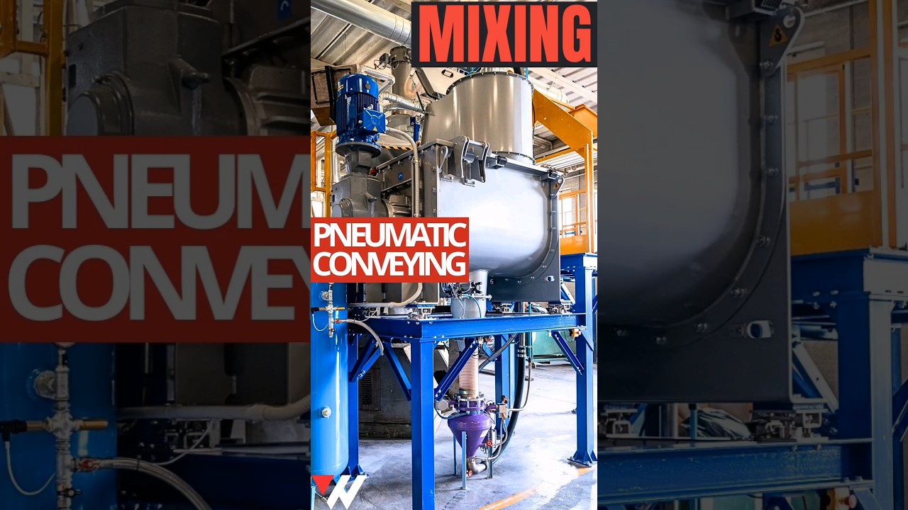 Mixing and Pneumatic Conveying &nbsp;#Wolmec&nbsp;#processengineering #handling