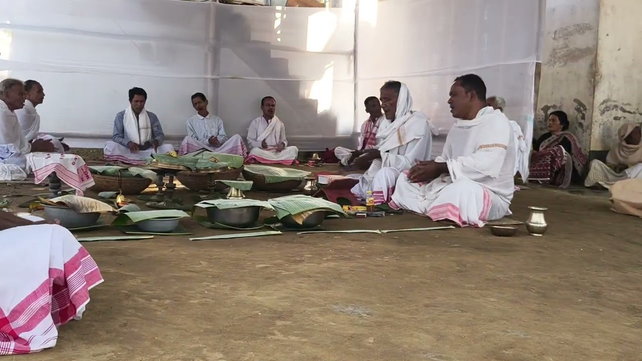 দেউতাৰ প্ৰথম বছেৰেকীয়া সকামত ভকতৰ নাম কীৰ্তন কিছু অংশ ,,,,,,,,,🙏
