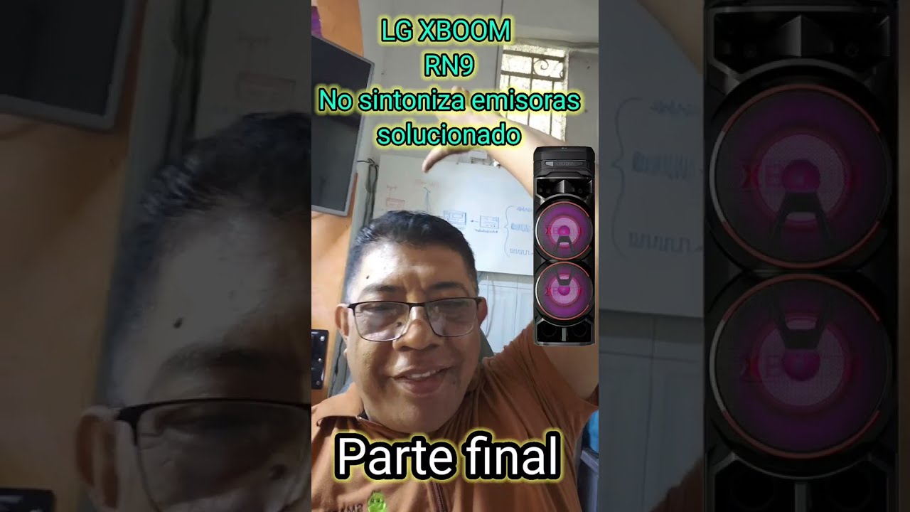 LG XBOOM RN9 no sintoniza a emisoras SOLUCIONADO