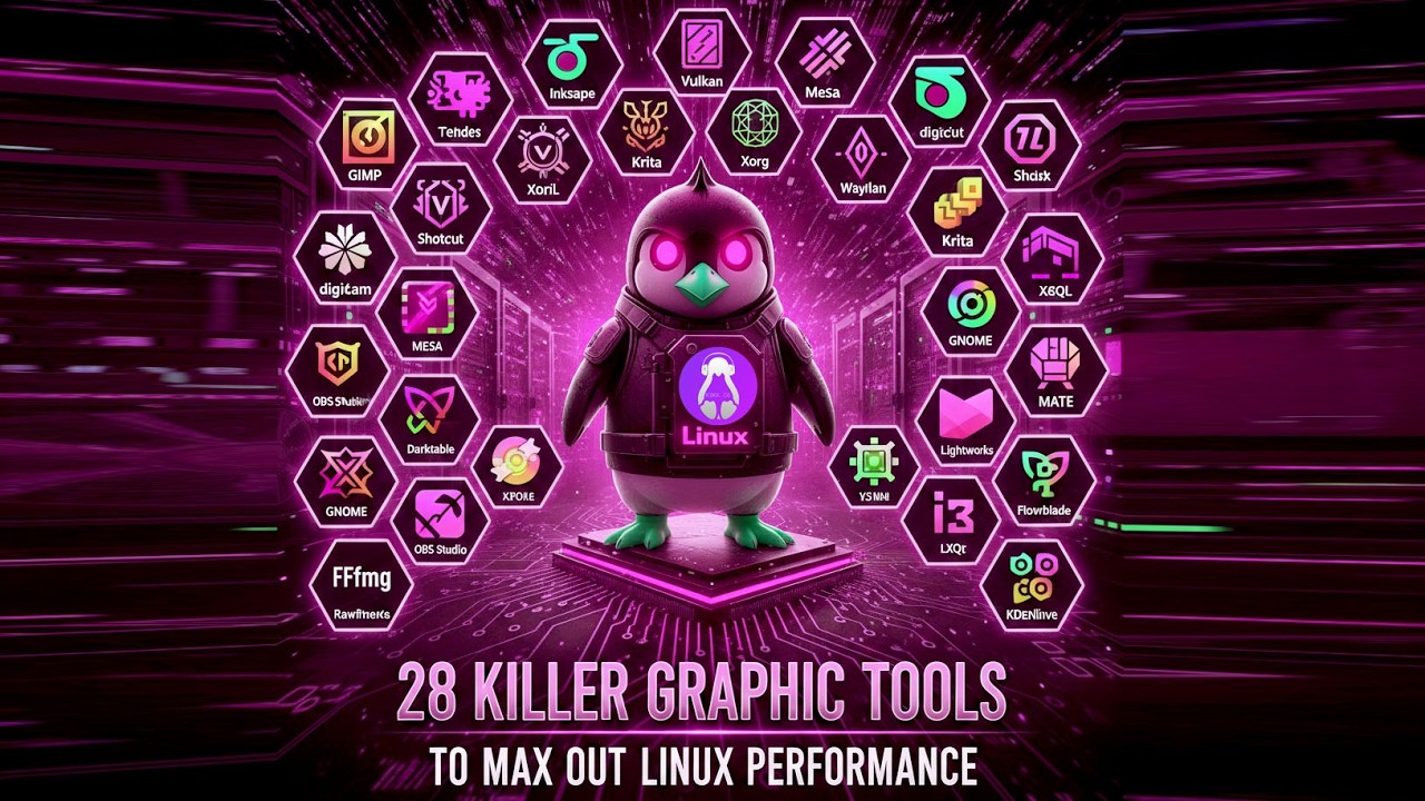 28 Killer Graphic Tools to Max Out Linux Performance!