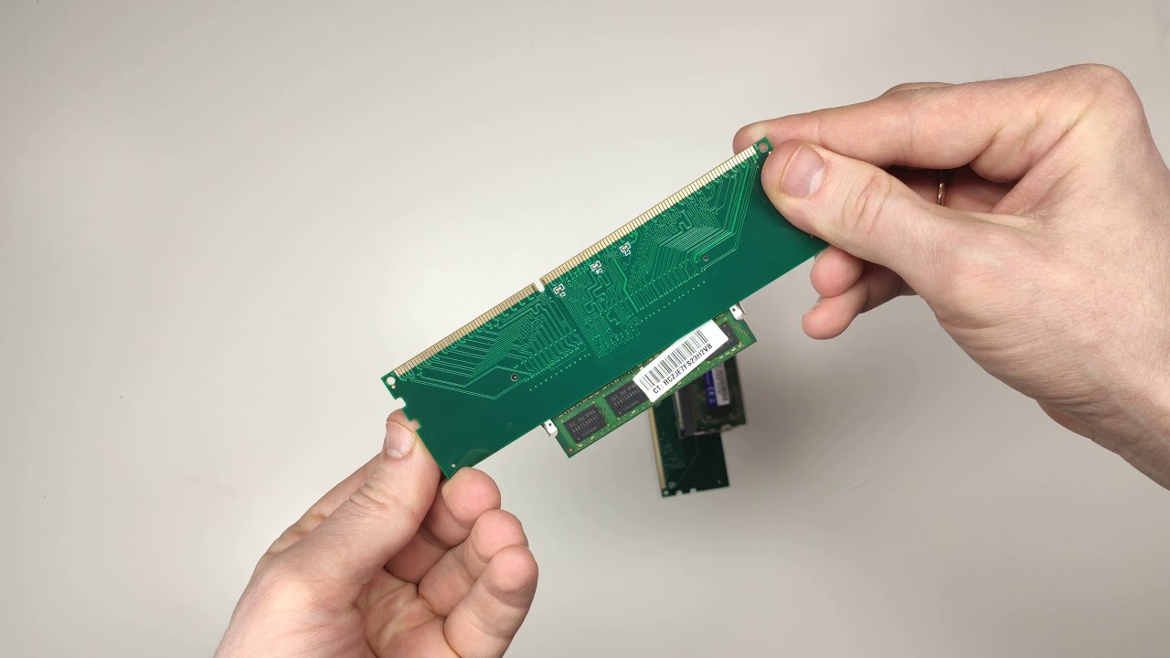 DDR3 Laptop SO DIMM to Desktop DIMM Memory RAM Adapter