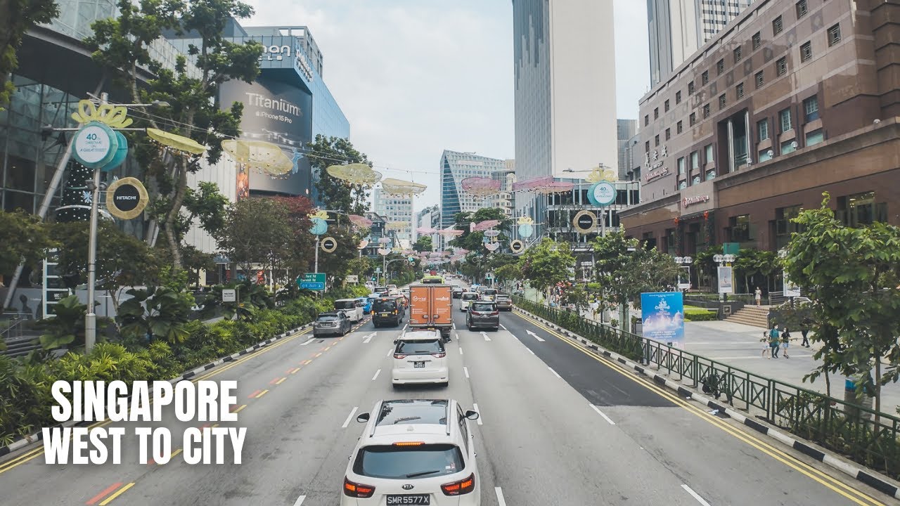 Singapore City: Bukit Panjang to Dhoby Ghaut (November 2023)