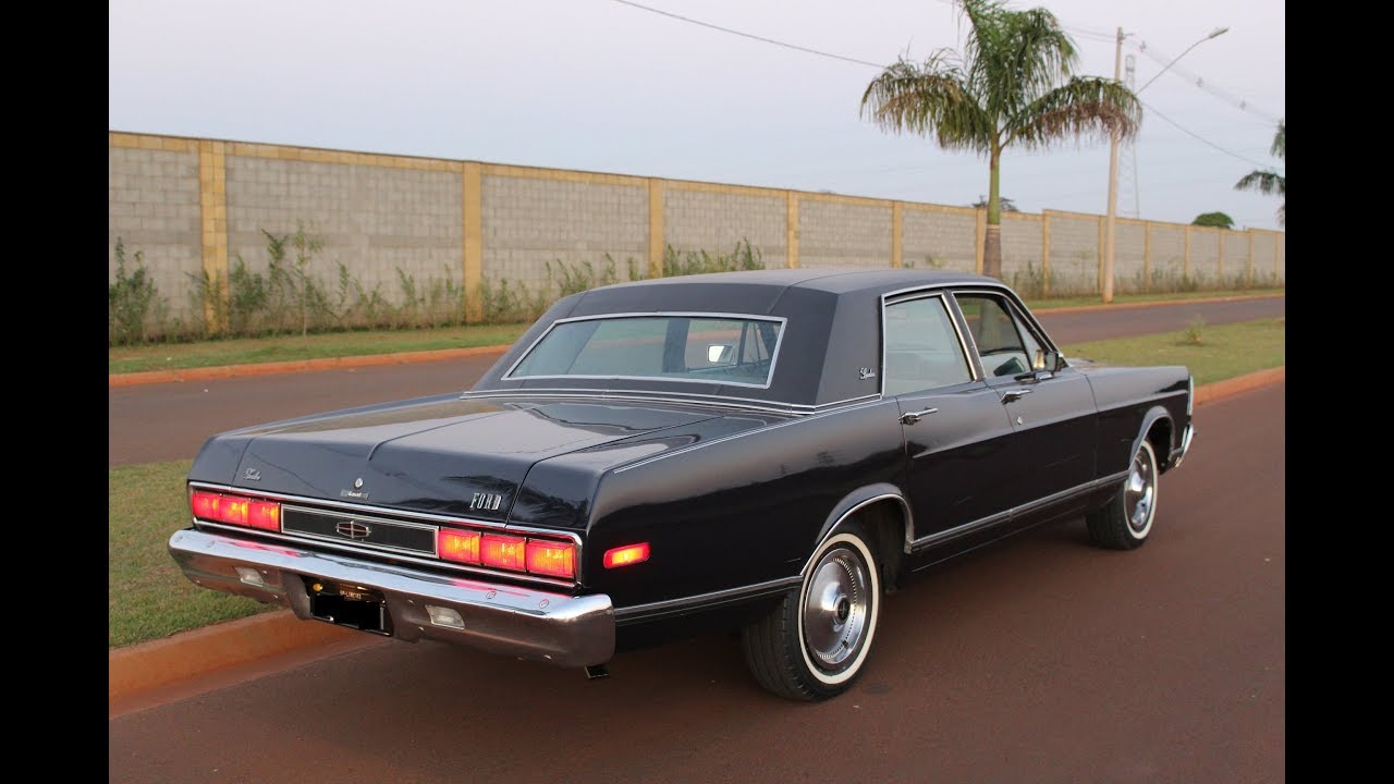 Apresentação | FORD GALAXIE LANDAU 1980 Placa Preta