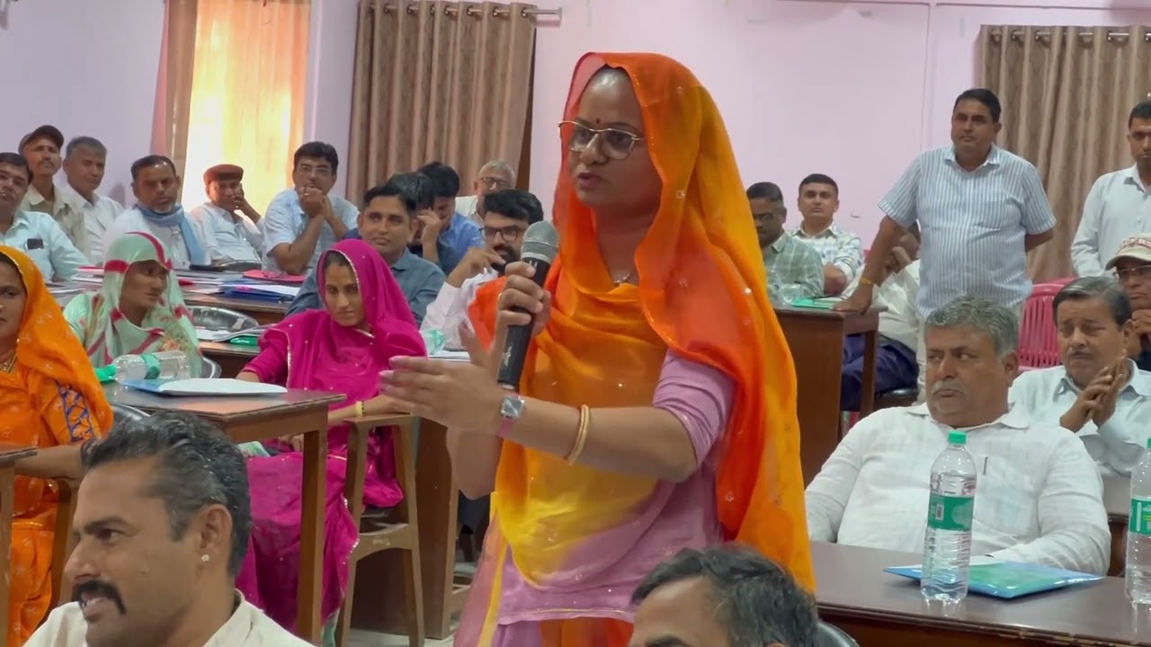 जिला परिषद बैठक में गरिमा राजपुरोहित ने MLA हमीरसिंह भायल पर लगाए आरोप, भड़क गए MLA