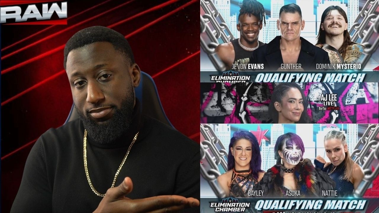 WWE Monday Night Raw Elimination Chamber Qualifying Matches | Live Reactions & Commentary