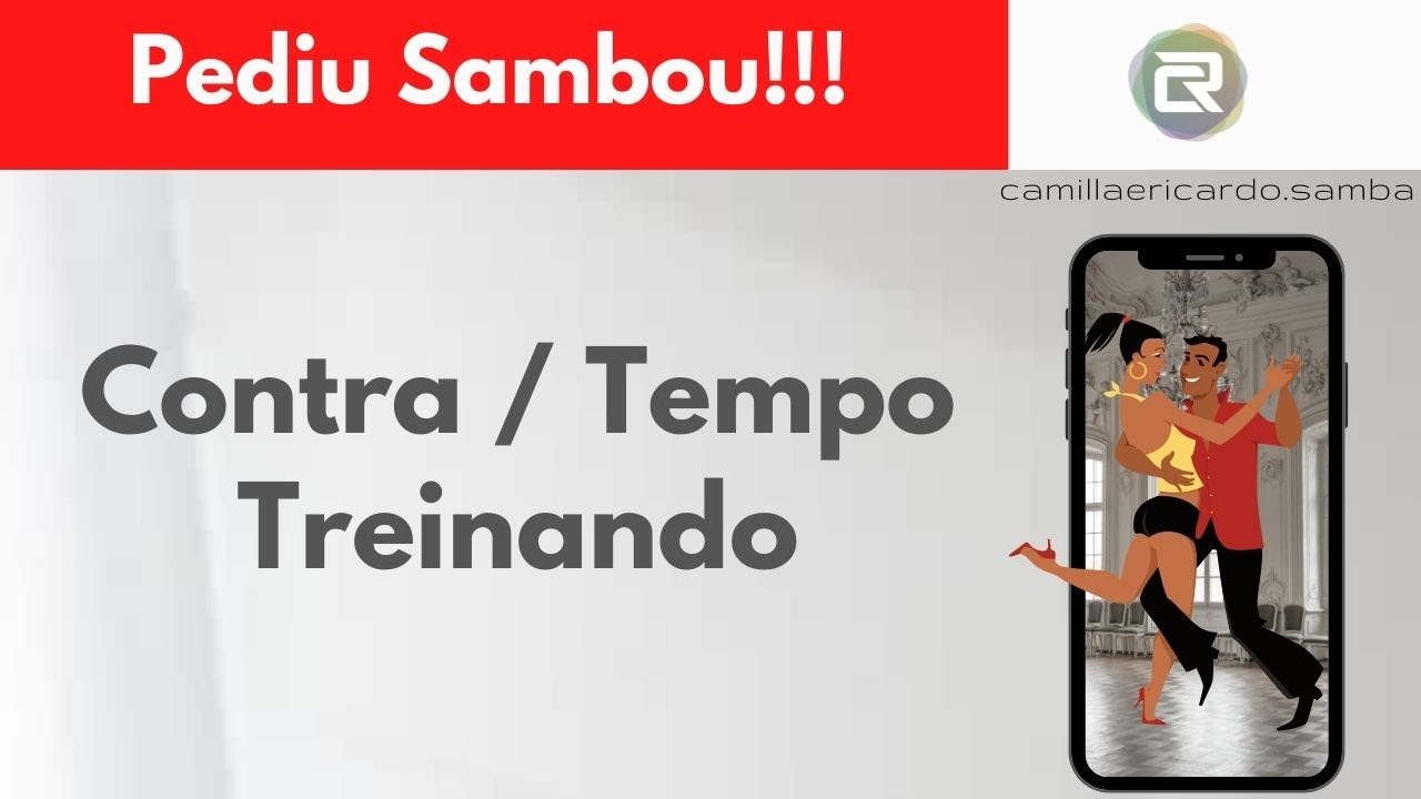 Contra/Tempo treinando em passos - Pediu Sambou! #sambadegafieira