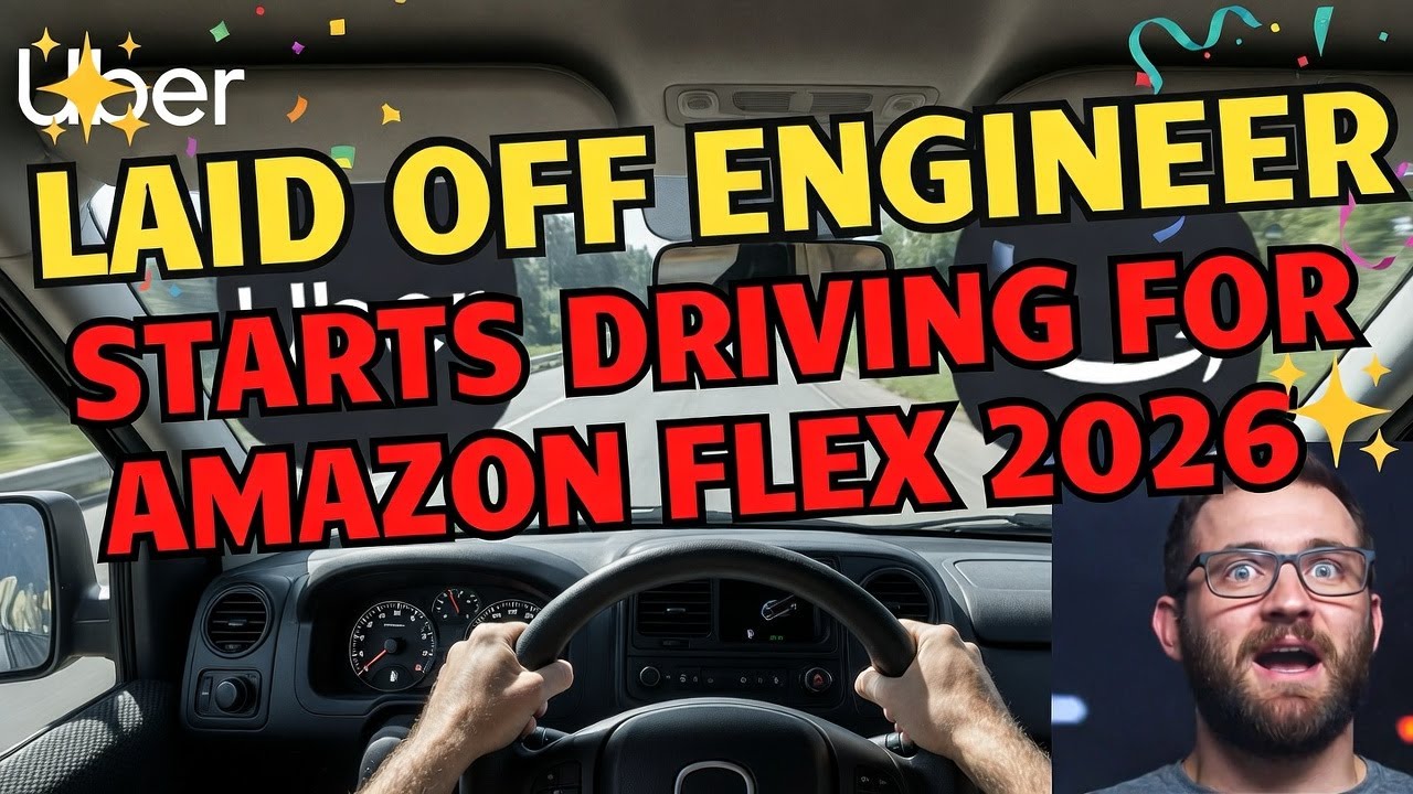 Laid-Off Software Engineer Tries Amazon Flex: Full Day POV + Earnings 2026