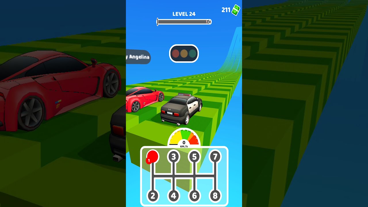 Gear Race 3D Level 24 - Gear Race 3D Gameplay Android, IOS - Gear Race 3D Unique Cars