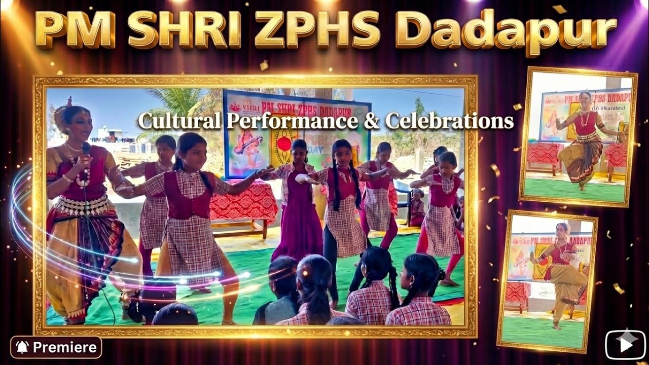 ఒడిసి మ్యూజికల్ డాన్స్  PMSHRI ZPHS DADAPUR #indiantradition #traditionaldance @multivibes-vlogs 