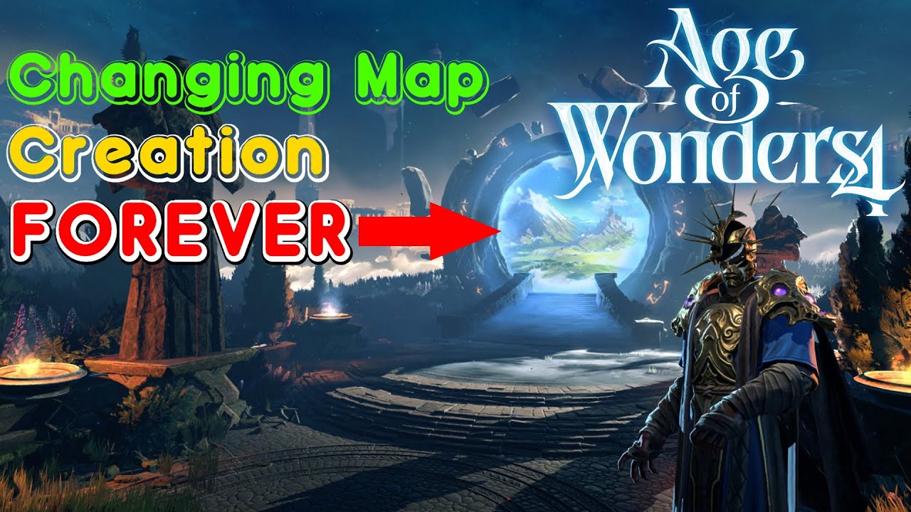 Let's REVOLUTIONIZE Map Creation in 4x GAMES! Age of Wonders 4 Realm Creation explained!