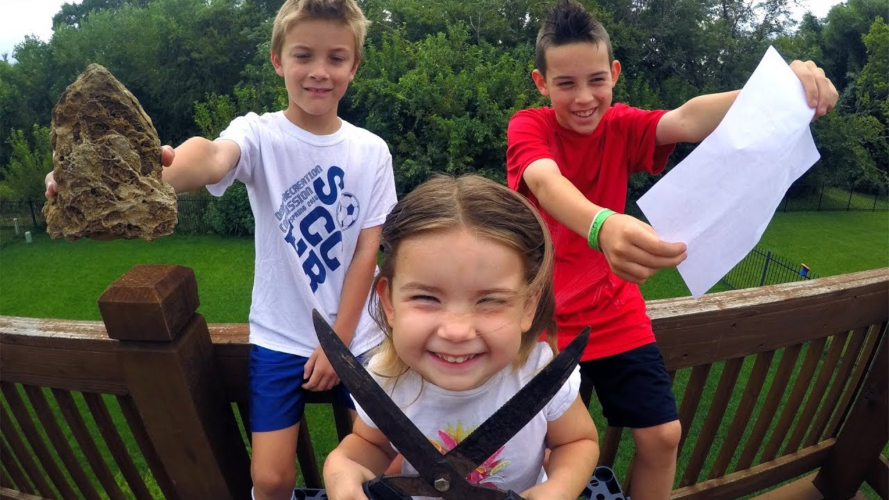 Sibling Rivalry | Rock-Paper-Scissors