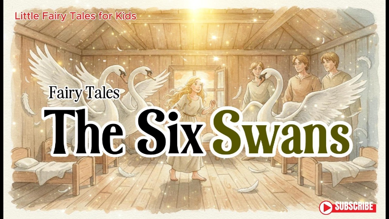 The Six Swans | Little Fairy Tales for Kids | Bedtime Stories