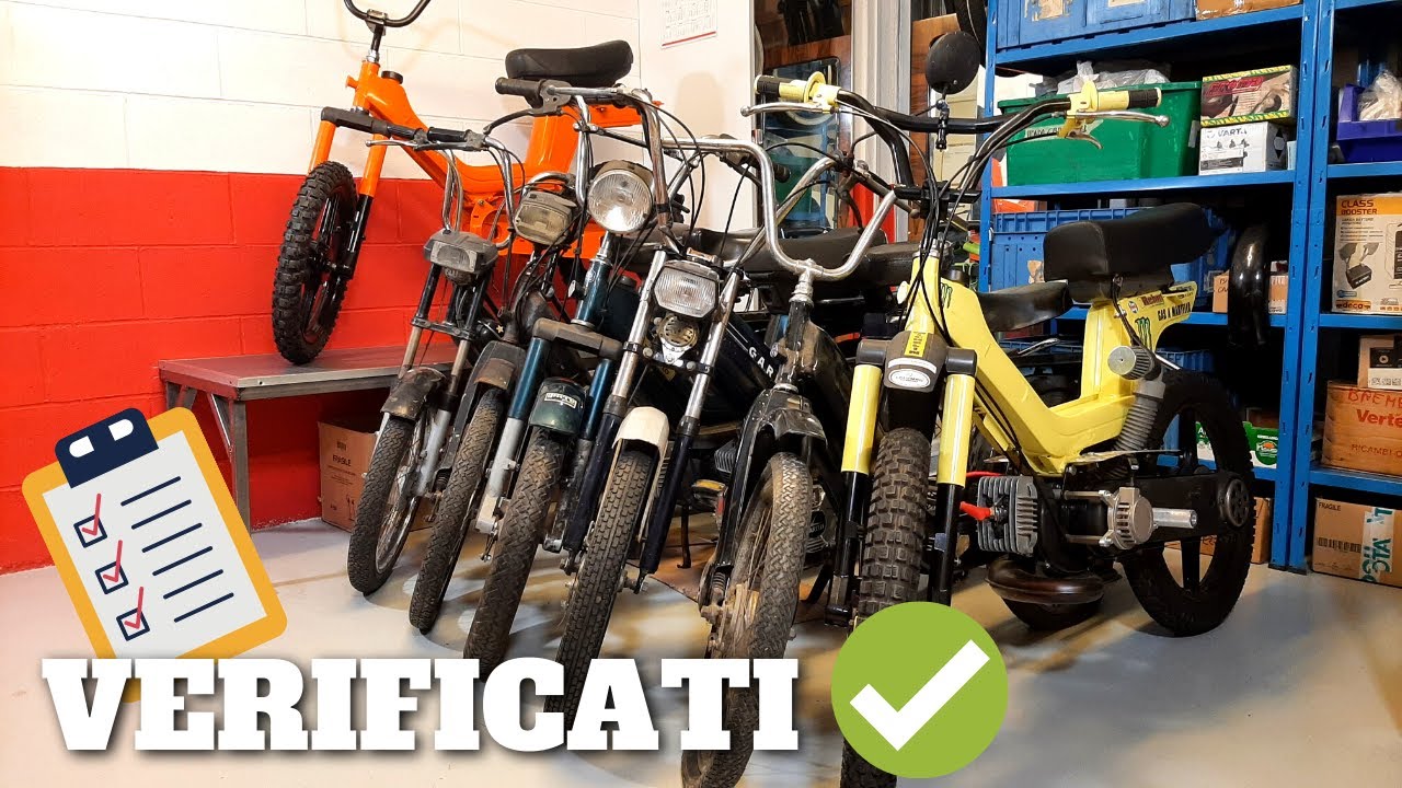 5 controlli da fare prima di acquistare un moped (ciclomotore) d'epoca