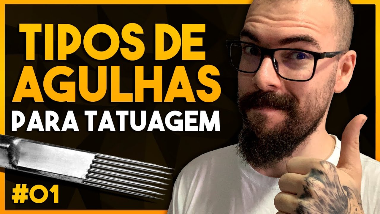 TIPOS DE AGULHAS PARA TATUAGEM! O que é RL, RS, MG, MR?
