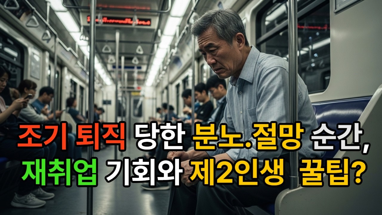 강제 퇴직 후 어쩔 수 있는 시니어 인생 후반 전략은