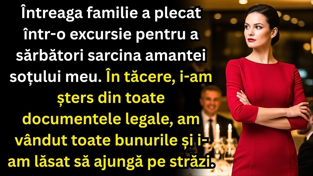 Familia soțului meu a sărbătorit sarcina amantei lui  I am șters din registru