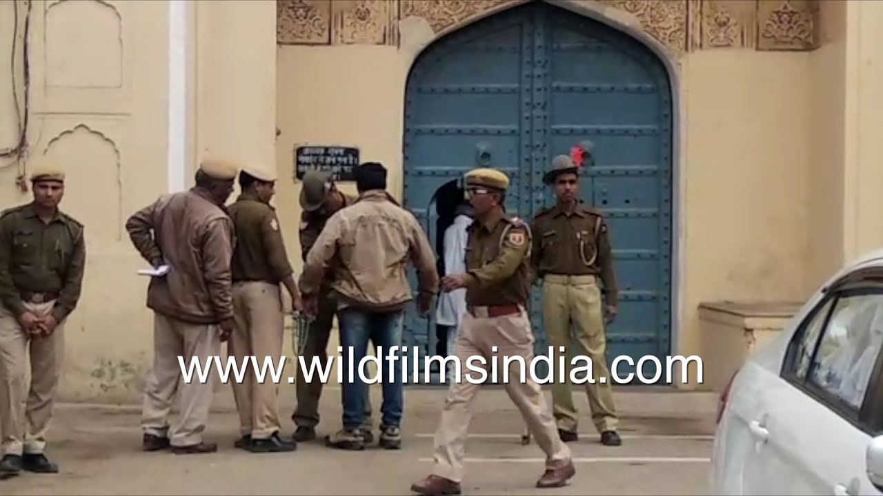 Salman Khan's former detention centre  |  Jaipur Central Jail visitation drill