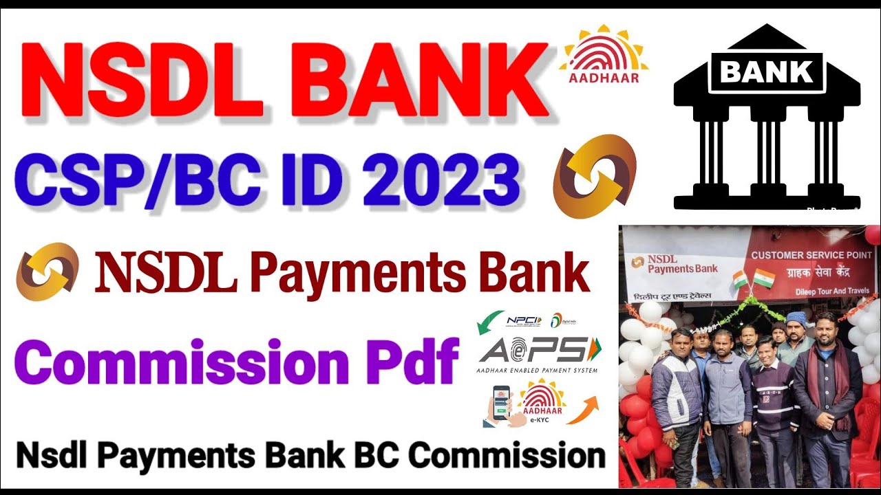 Nsdl Payments Bank Csp | nsdl payment bank csp commission | nsdl payment bank csp commission pdf