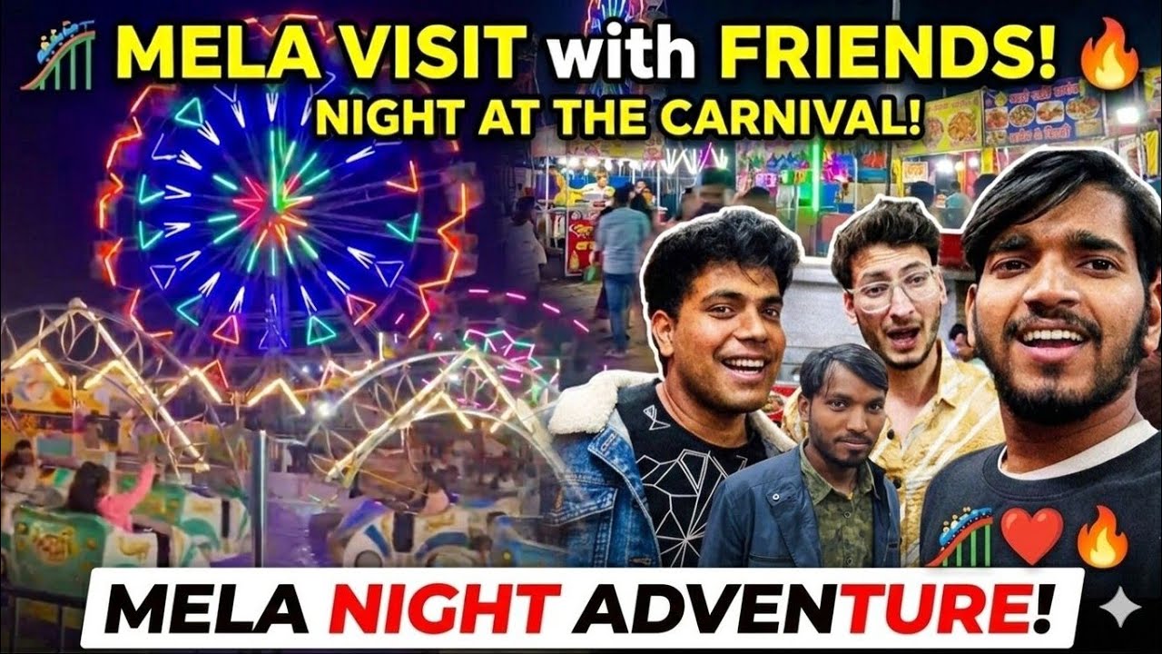 After a long time I went to visit the fair   with a friend...🙏❣️🌑