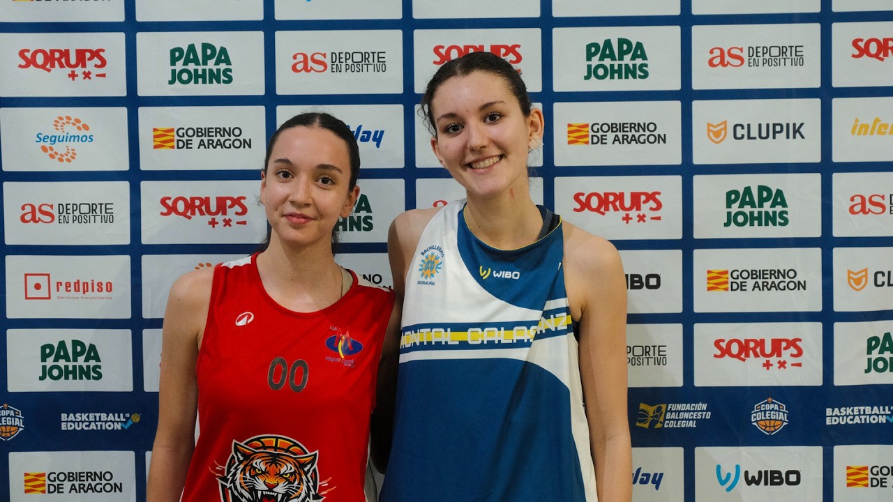 Post partido Montal Calasanz Raptors - Miguel Catalán Tigers: la opinión de las MVPs