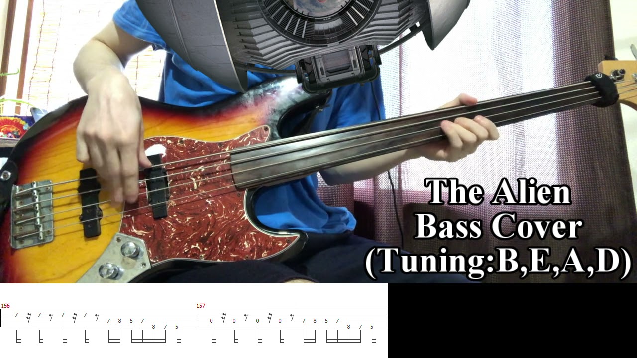 Dream Theater - The Alien (Bass Cover + Tab)
