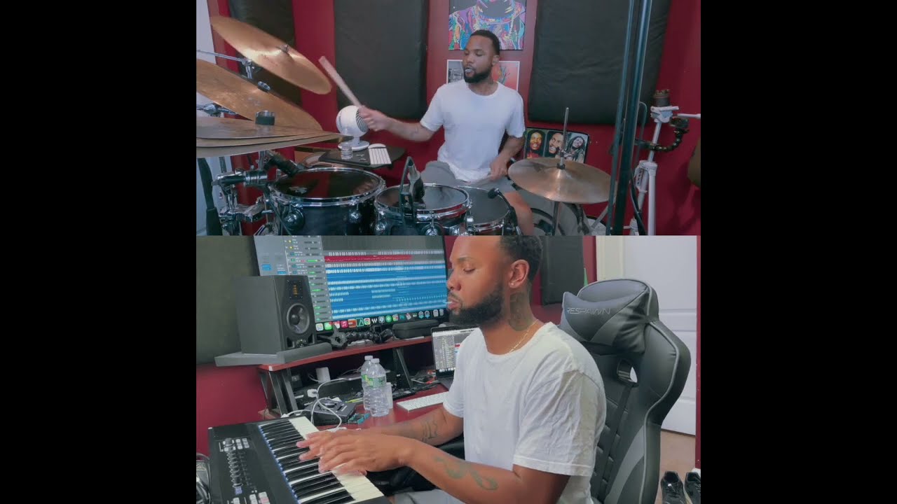 The Jacksons - Can You Feel It Drum & Synth Bass Cover