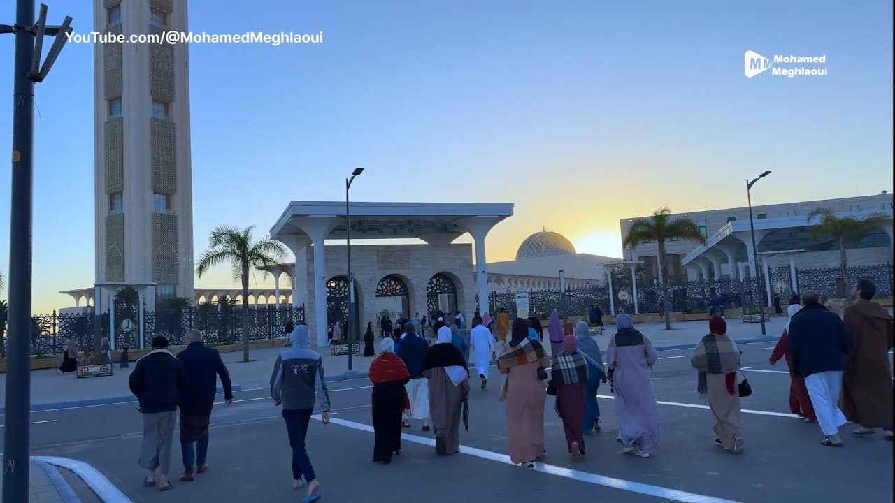 اقبال كبير.. أجواء دخول المصلين لجامع الجزائر لأداء صلاة عيد الفطر على وقع التكبيرات
