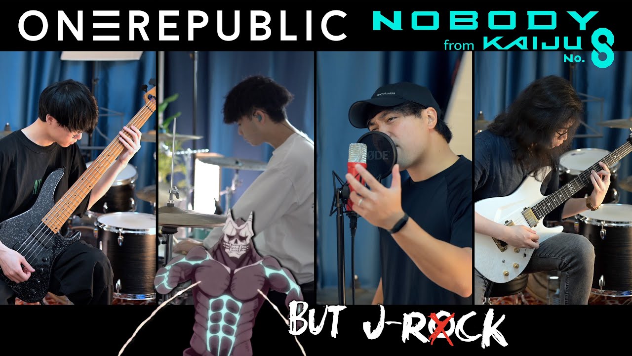 OneRepublic - Nobody (怪獣8号 Kaiju No.8) | Original J-Rock Cover