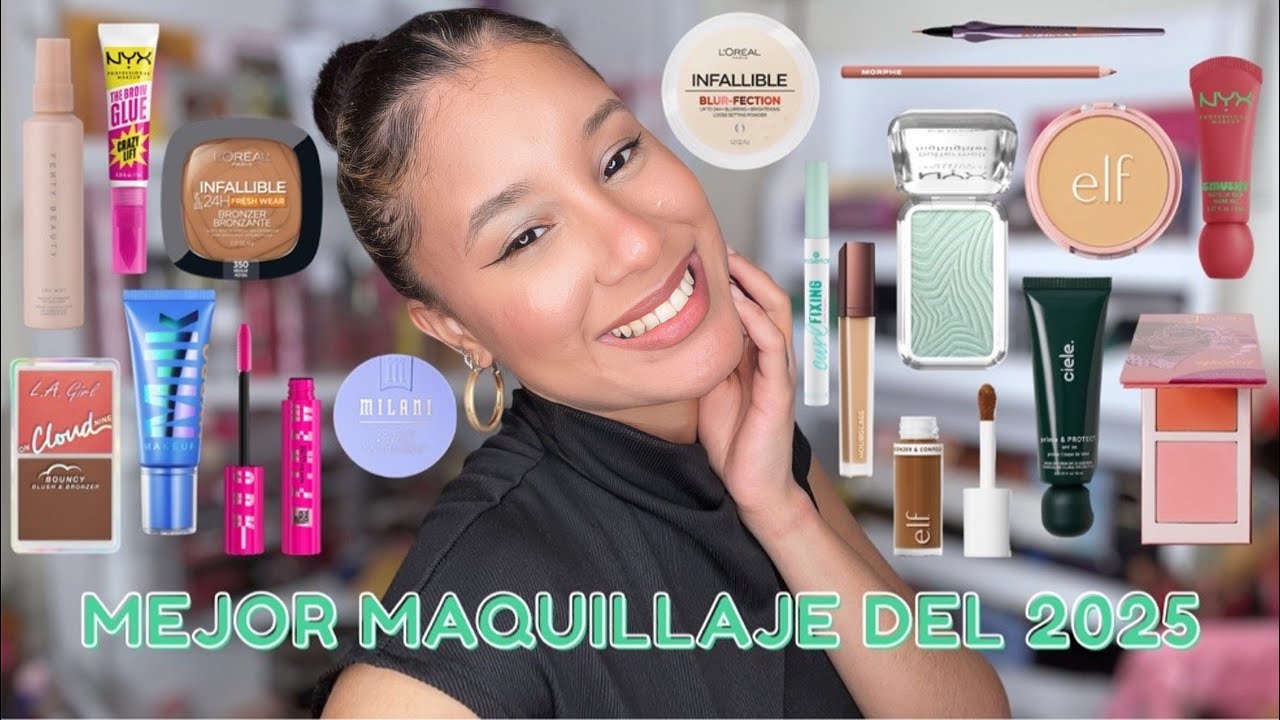 Productos favoritos del 2025✨(Ciele, Milani, Anastasia, NYX, Maybelline, Fenty, Revolution, Milk...)
