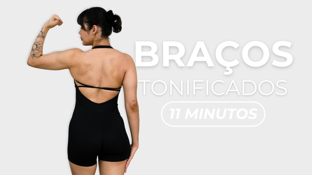 11 MIN TREINO DE SUPERIORES EM CASA | BRAÇOS FIRMES E DEFINIDOS!